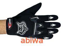 RĘKAWICE FOX - MOTOCYKLOWE - CZARNE - S
