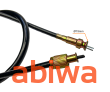 LINKA PRĘDKOŚCIOMIERZA LICZNIKA DUŻA WCISKANA METALOWA KOŃCÓWKA - dł.91cm - 3