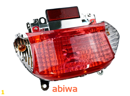 OUTLET LAMPA TYŁ KPL. WILGA,VAPOR- BIAŁE KIERUNKI - OUTLET