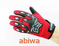 RĘKAWICE FOX-MOTOCYKLOWE-CZERWONE-M