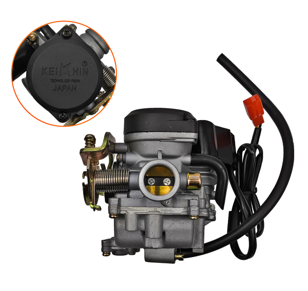 GAŹNIK GY6 - 4T- 80CCM - pompka+plast.pokryw. KEIKHIN