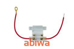 BEZPIECZNIK 12V 10A 6x30mm Z GNIAZDEM BEZPIECZNIKA 