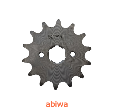 ZĘBATKA ZDAWCZA PRZÓD 520 14 ZĘBÓW (ŚR. 20mm) M6 KINGWAY CHOPPER 150
