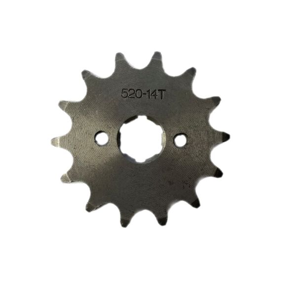 ZĘBATKA ZDAWCZA PRZÓD 520 14 ZĘBÓW (ŚR. 20mm) M6 KINGWAY CHOPPER 150