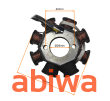 CEWKI ISKROWNIKA (STATOR) 8-ZWOJOWE (2 NIEUZW.) 2PINY 4T GY6 - 5