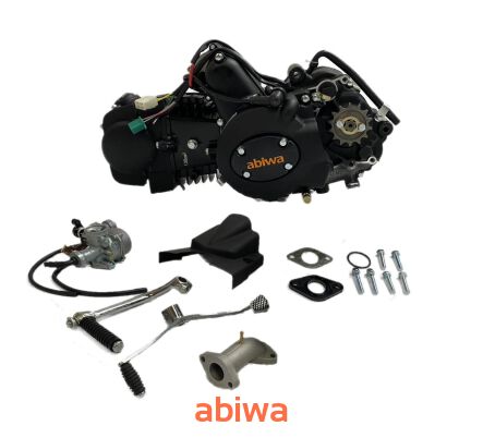 SILNIK 4T 130CC (54mm), 15KM - 4 BIEGI, POWIETRZE, aluminiowy cylinder