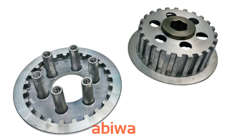 KOSZ SPRZĘGŁA WEWNĘTRZNY / PIASTA Z TARCZĄ, ZABIERAK, DOCISK SPRZĘGŁA, ATV CB250 ZS169 FMM, 250 STXE