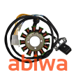 CEWKI ISKROWNIKA (STATOR) 12-ZWOJOWE CB200/250CC CG200/250 ZS 169FMM 5-kabli 88mm - 3