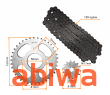 ZESTAW NAPĘDOWY ATV/KING (ZĘBATKI 14z/38z(50mm) + ŁAŃCUCH 420-130L) - 2