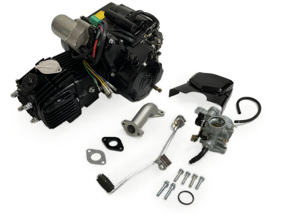 SILNIK KPL.110/125 CCM 3+1 (3 biegi przód, 1 tył)
