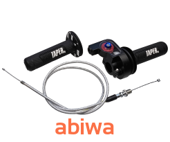 MANETKI KIEROWNICY Z LINKĄ, KRÓTKI ROLGAZ PITBIKE CROSS MRF KAYO