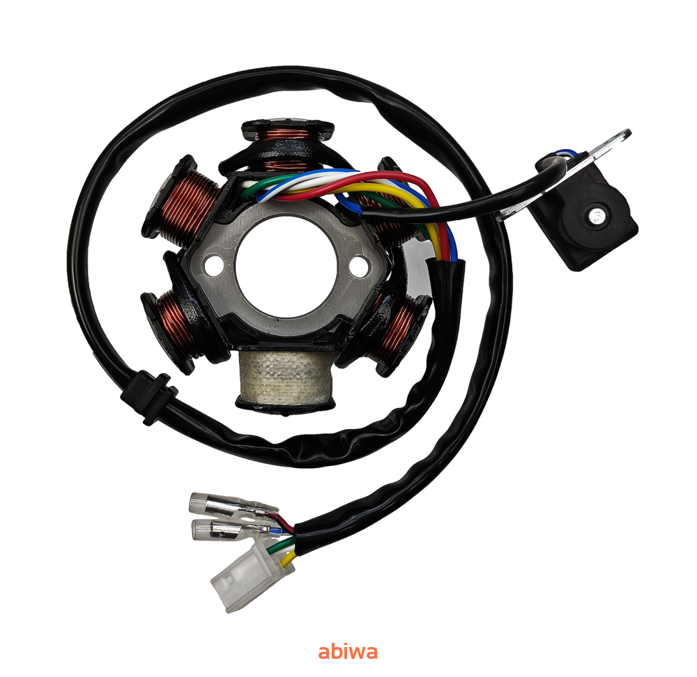 SYU's EFFECTOR　SHE-XEFM CEWKI ISKROWNIKA (STATOR) 6-ZWOJOWE (1 NIEUZW.) 4T GY6