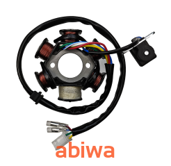 CEWKI ISKROWNIKA (STATOR) 6-ZWOJOWE (1 NIEUZW.) 4T GY6 125CCM