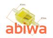 FILTR PALIWA - UNIWERSALNY - FAST FLOW wężyk 7mm ŻÓŁTY - 2