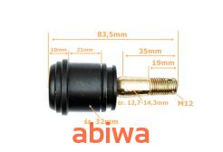 SWORZEŃ KOŃCÓWKA WAHACZA DOLNEGO ATV 150 200 250 - BASHAN