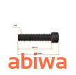 ŚRUBA MOCUJĄCA LUSTERKA/UNIWERSALNA M8 PRAWY GWINT - 2