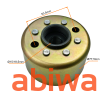 KOŁO MAGNESOWE (MAGNETO) + CEWKI ISKROWNIKA (STATOR) ZS154FMI - 2 NAWINIĘTE - 7
