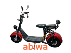 MOTOROWER ELEKTRYCZNY z homologacją ABIWA - SMARDA SE-03 WIŚNIA