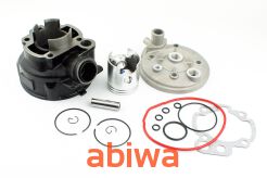 CYLINDER + GŁOWICA KPL. 2T 70CCM (47mm) - CIECZ- AM6 MINARELLI, YAMAHA, PEUGEOT, RIEJU, APRILIA - ANH