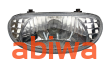 LAMPA PRZÓD KOMPLETNA WILGA, VAPOR, COLIBER z homologacją - 2