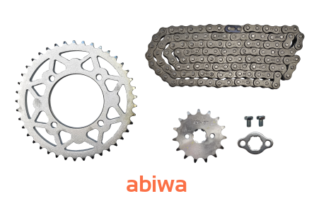 ZESTAW NAPĘDOWY CROSS 125 (15/41(76MM)+ŁAŃ428-120L) CROSS, PITBIKE, MRF, KXD, KAYO