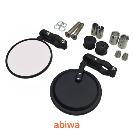 LUSTERKA KIEROWNICY KPL.  MOTOCYKL, ATV, CAFE RACER, STREET, TUNING - uniwersalne