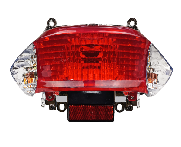 LAMPA TYŁ KOMPLETNA WILGA, VAPOR  BIAŁE KIERUNKOWSKAZY - LED, homologacja