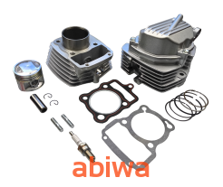 CYLINDER + GŁOWICA KPL. CG150 (62MM) 162FMI - powietrze sw. 15mm