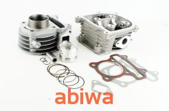 CYLINDER + GŁOWICA KPL. 4T GY6 90CCM (47mm) - BEZ ODPOWIETRZENIA- ANH