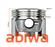 CYLINDER + GŁOWICA KPL. 70CCM (47mm) - MOTOROWER, ATV - 11