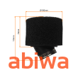 FILTR POWIETRZA PITBIKE GĄBKOWY 42mm/45° - CZARNY - 4