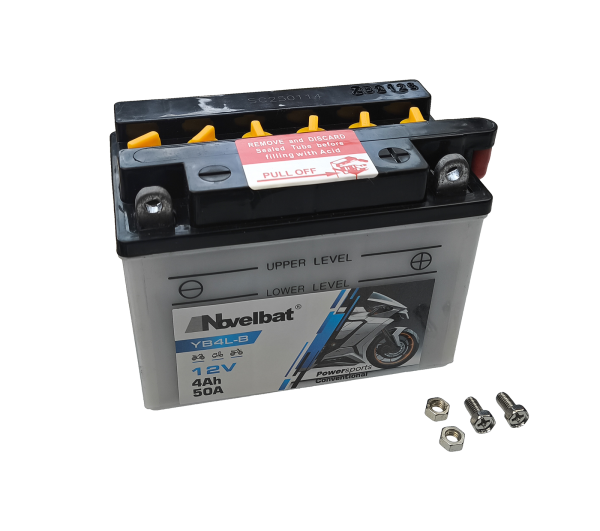 AKUMULATOR 12V YB4L-B NOVELBAT 4Ah