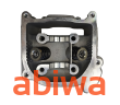 CYLINDER + GŁOWICA KPL. 4T GY6 80CCM (47mm) - BEZ ODPOWIETRZENIA- ANH - 8