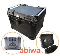 KUFER BAGAŻNIKOWY CENTRALNY CZARNY 45L ABS