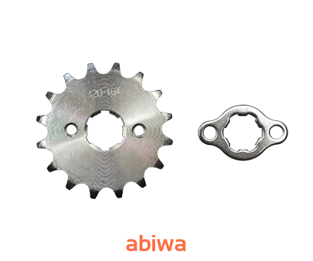 ZĘBATKA ZDAWCZA PRZÓD 420 16 ZĘBÓW + ZABEZPIECZENIE (ŚR.20mm)