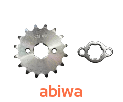 ZĘBATKA ZDAWCZA PRZÓD 420 16 ZĘBÓW + ZABEZPIECZENIE (ŚR.20mm)