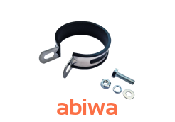 OPASKA OBEJMA METALOWA TŁUMIKA MAŁA + GUMA - KPL. TYPU WILGA, COLIBER, VAPOR, DELFIN ITP.