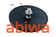 ODBLASK OKRĄGŁY POMARAŃCZOWY - M6 śr.6cm - 3