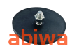 ODBLASK OKRĄGŁY POMARAŃCZOWY - M6 śr.6cm - 2