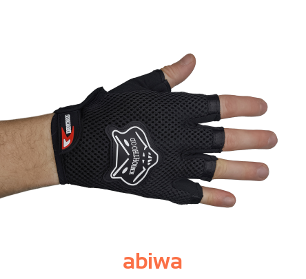 RĘKAWICE ROWEROWO-SKUTEROWE- BEZPALCOWE FOX