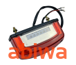 LAMPA TYŁ KOMPLETNA ATV 200CCM - LED - PODŁUŻNA, z podświetleniem tablicy, HOMOLOGACJA - 3