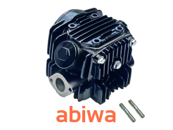 GŁOWICA ATV 125CCM (52,4mm) - UZBROJONA Z WAŁKIEM CZARNA
