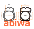 USZCZELKA GŁOWICY I CYLINDRA ATV250 69mm - POWIETRZE - 2