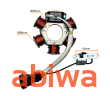 CEWKI ISKROWNIKA (STATOR) 6-ZWOJOWE (1 nieuzwojona) PIAGGIO ZIP 2T - 2