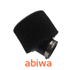 FILTR POWIETRZA PITBIKE GĄBKOWY 48mm/45° - CZARNY