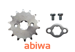 ZĘBATKA ZDAWCZA PRZÓD 428 14 ZĘBÓW + ZABEZPIECZENIE + ŚRUBY (ŚR.17mm) ATV, CROSS