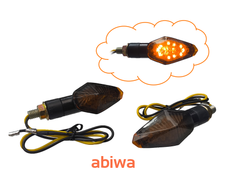 KIERUNKOWSKAZY KPL. 1038 - LED M8, HOMOLOGACJA
