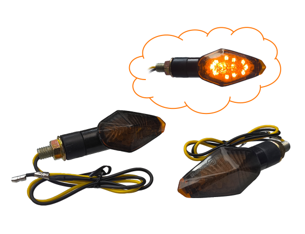 KIERUNKOWSKAZY KPL. 1038 - LED M8, HOMOLOGACJA