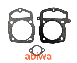 USZCZELKA CYLINDRA I GŁOWICY CB250 (65,5MM) + WYDECHU ZS165 - POWIETRZE