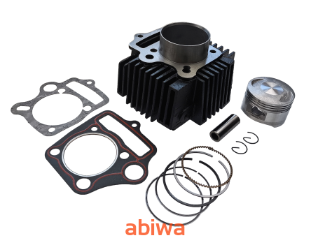CYLINDER 4T 125CCM (54mm) (sw.14mm) KPL.- MANUAL - MOTOROWER , ATV